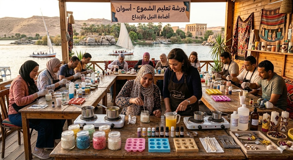 ورشة الشموع المعطره
